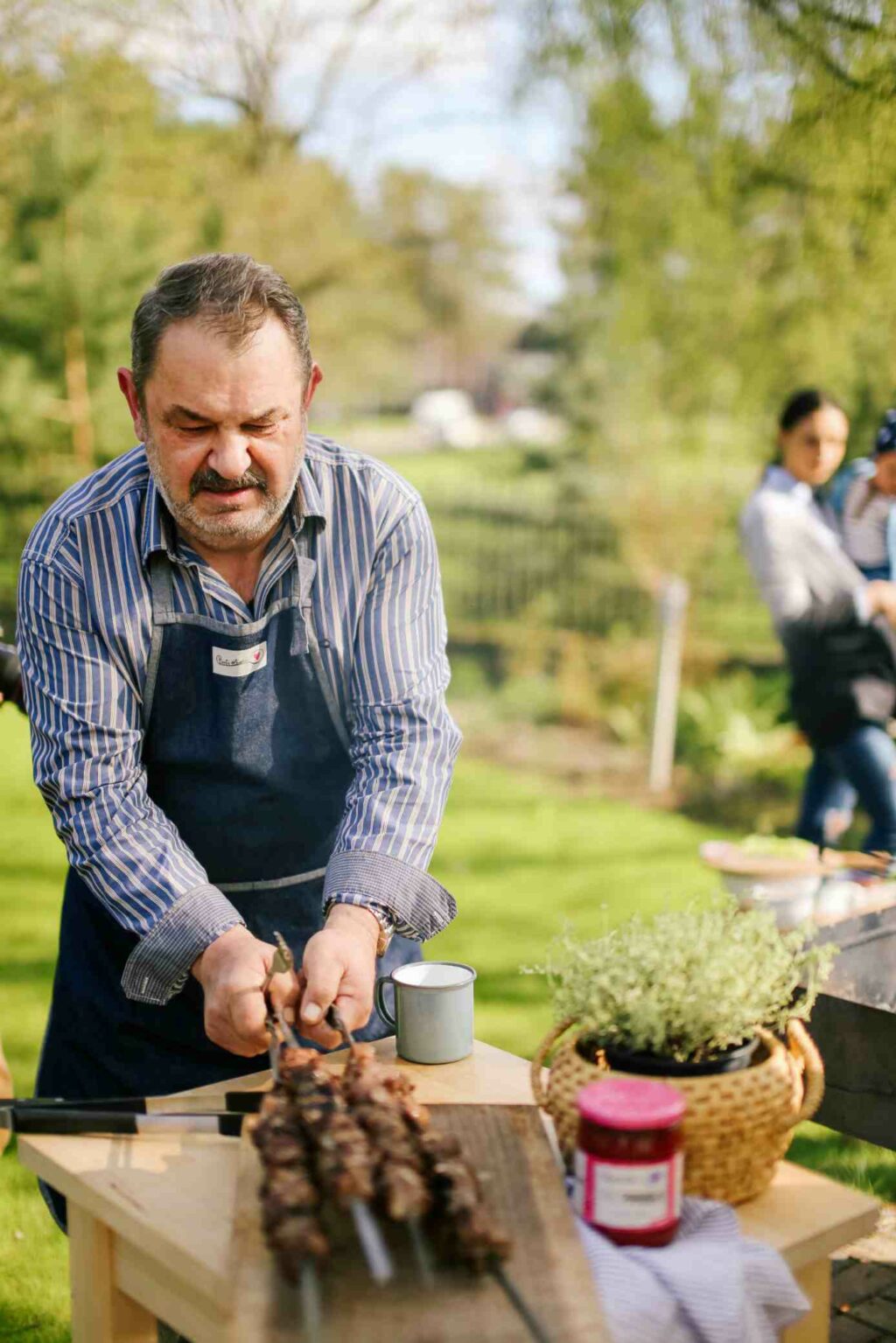 Gaminimo žingsnio iliustracija