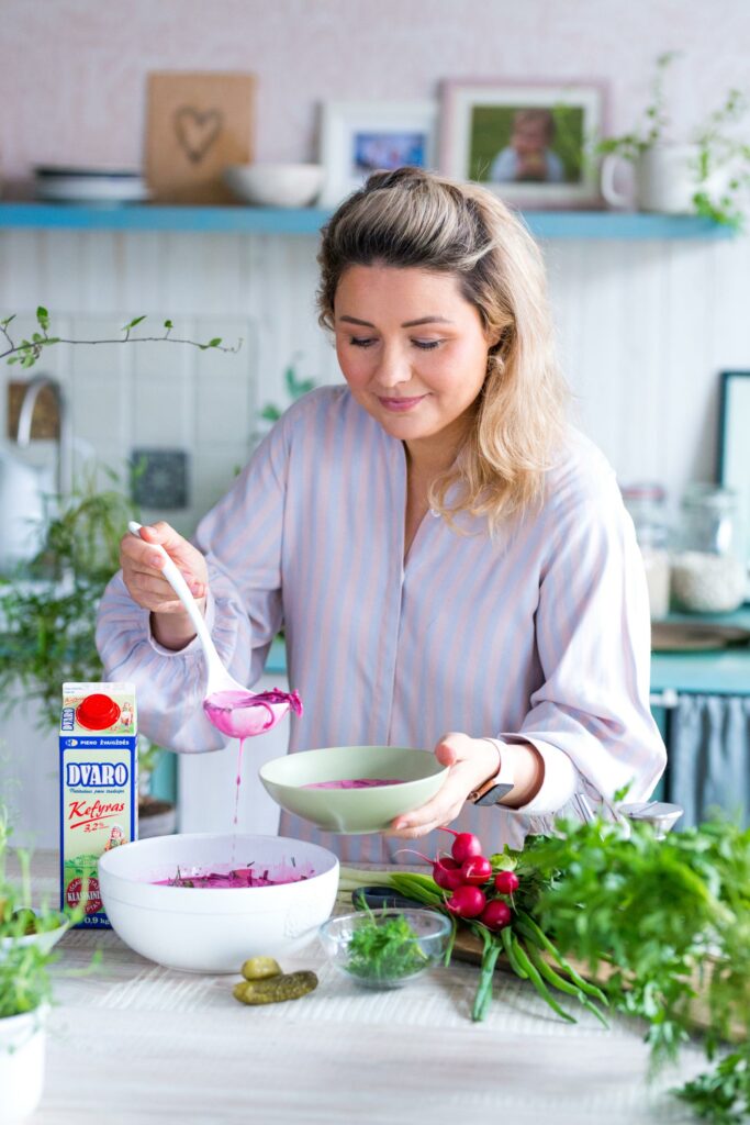 Gaminimo žingsnio iliustracija