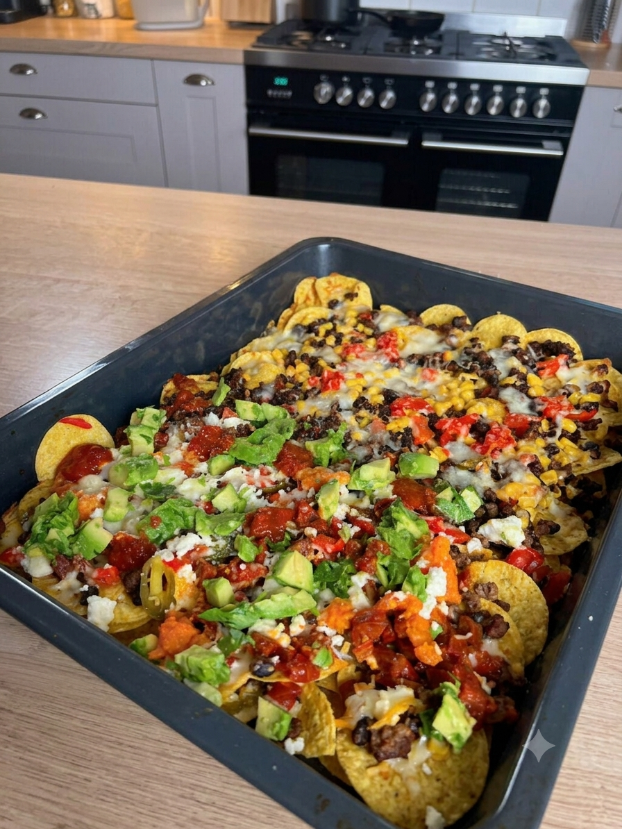 Nachos – idealus patiekalas pamaitinti minią