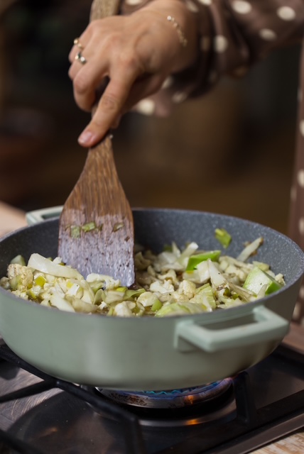 Gaminimo žingsnio iliustracija