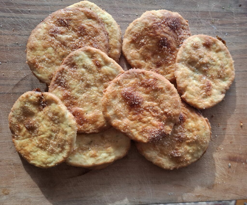 Ispaniški alyvuogių aliejaus sausainiai (Tortas de aceite)